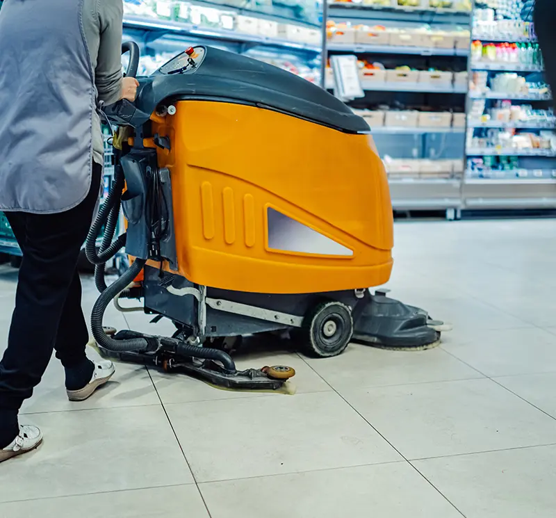 Nettoyage de magasin