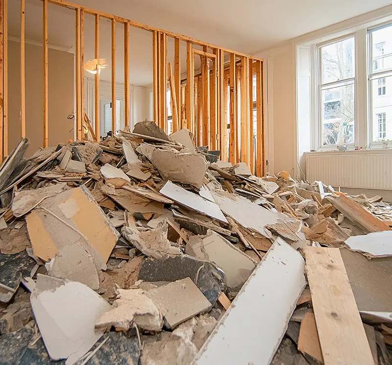 Nettoyage après chantier